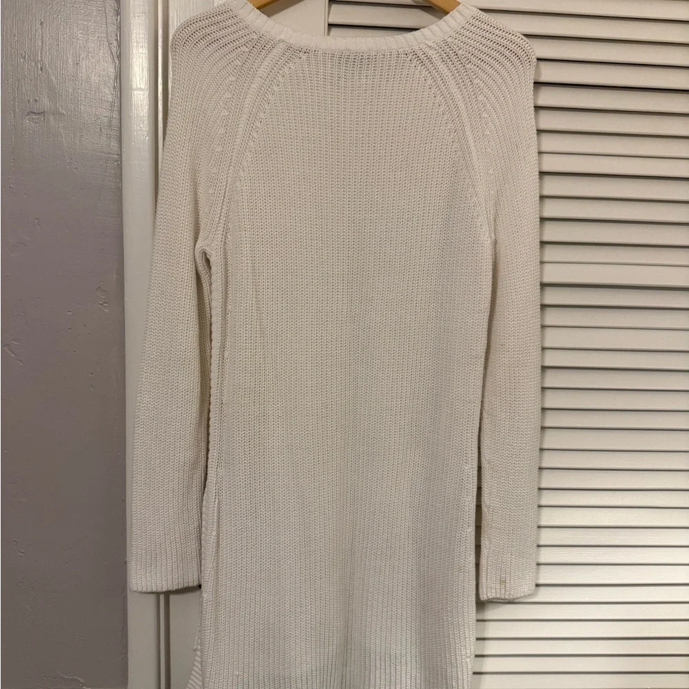 Tommy Bahama White Sweater Dress❗️ - Picture 3 of 7